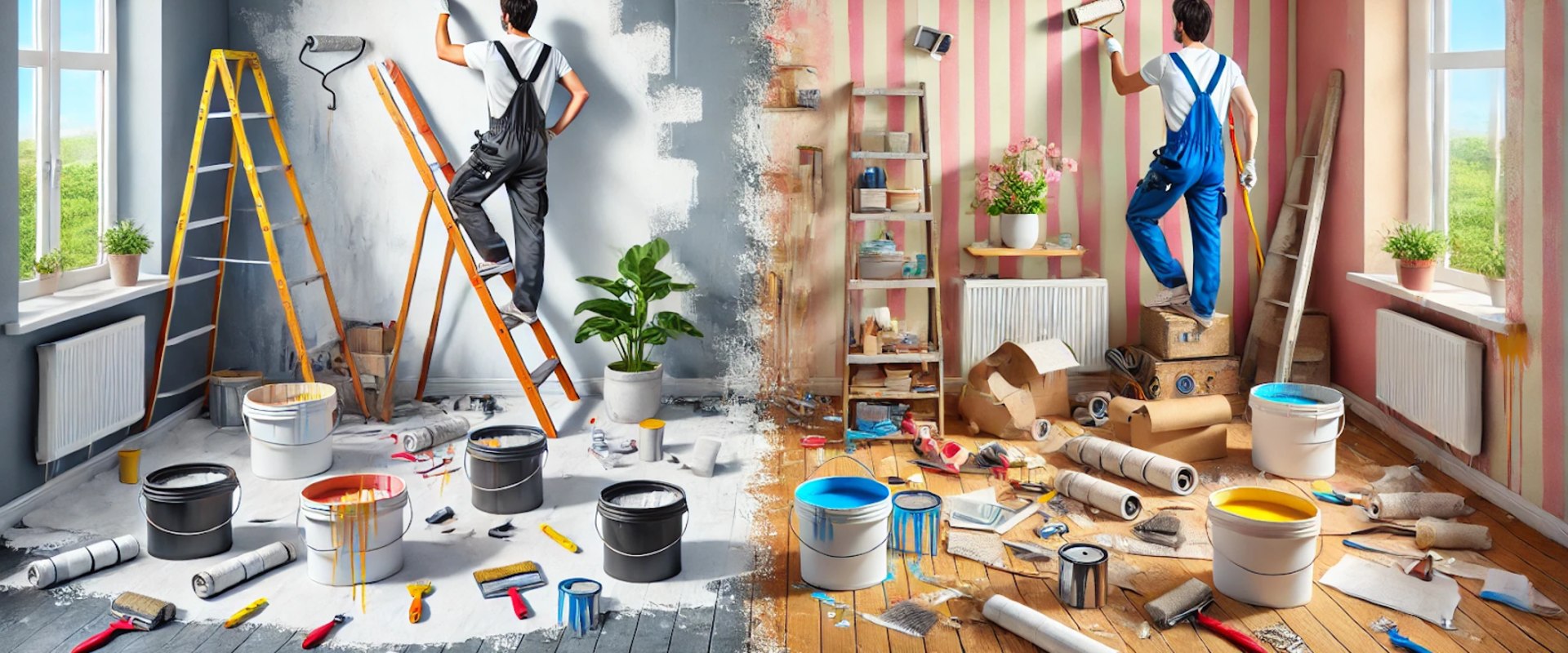 The Pros and Cons of Painting Your House Yourself