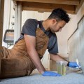 How do most painters estimate interior walls?