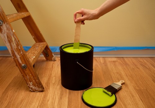 How many sq ft does a 5 gallon bucket of paint cover?